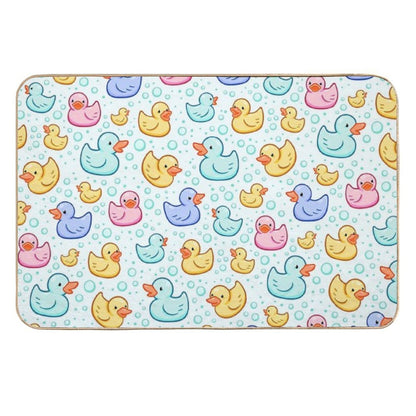 Rubber Duckie  Dirt-Trapping Bath Mat
