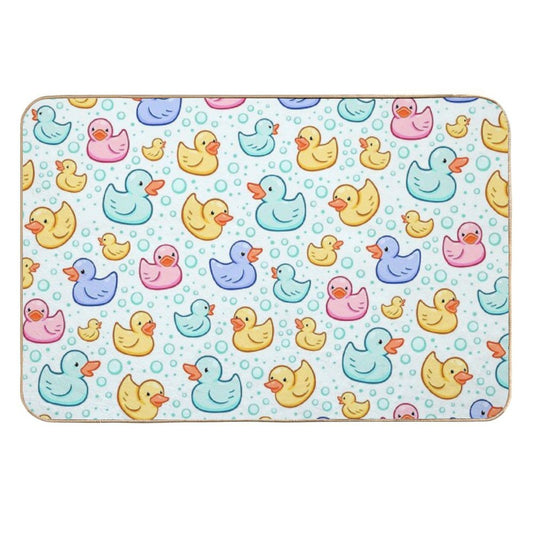 Rubber Duckie  Dirt-Trapping Bath Mat