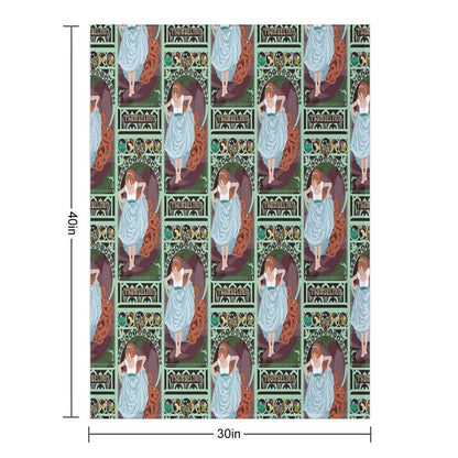 Thumbelina Nouveau - Thumbelina Throw Blanket