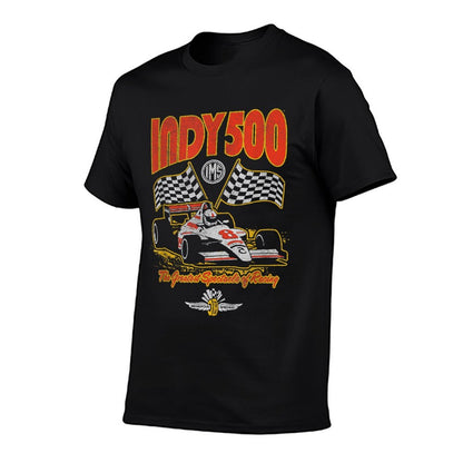 Indy 500 The Greatest Spectacle In Racing Distressed Style T-Shirt