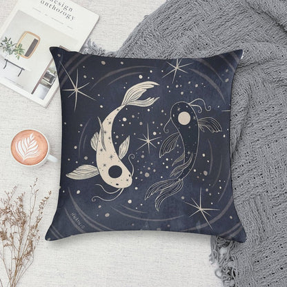 Tui And La Soft Skin-Friendly Throw Pillow