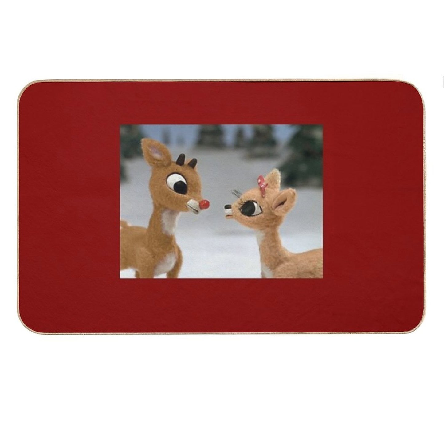 Rudolph And Clarice Bath Mat