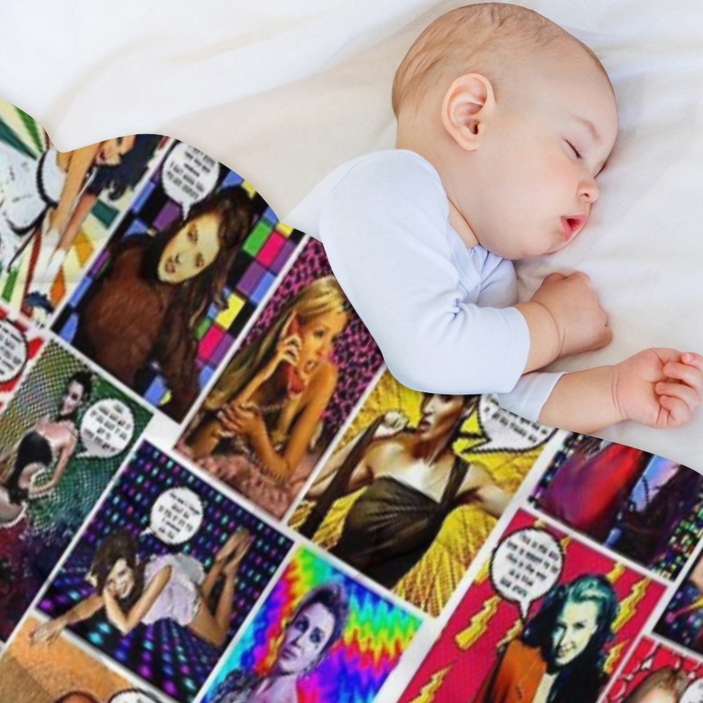 Dannii Minogue Goes Pow WOW #30 Throw Blanket