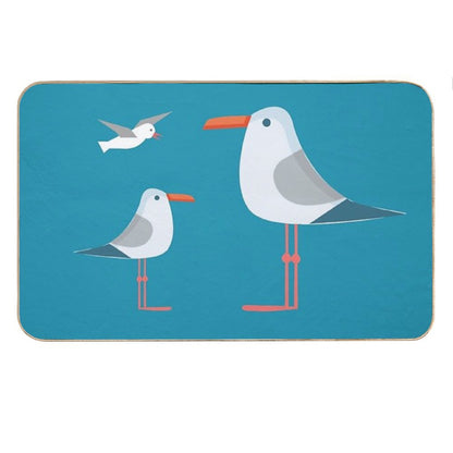 Coastal Happiness Ocean Bath Mat