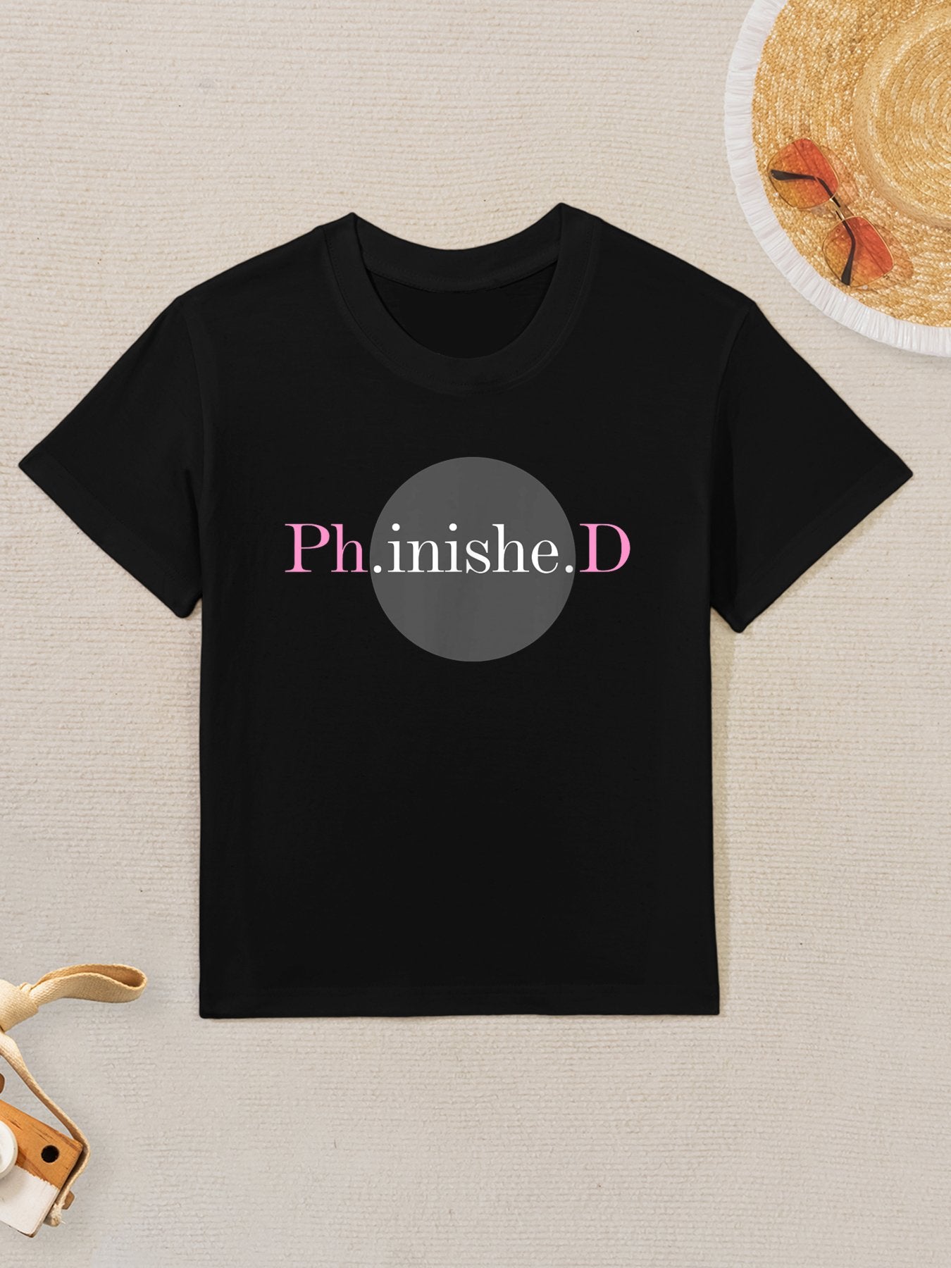 PHD Gifts Graduation Ph.inishe.D Degree Doctorate Graduate Kids T-Shirt