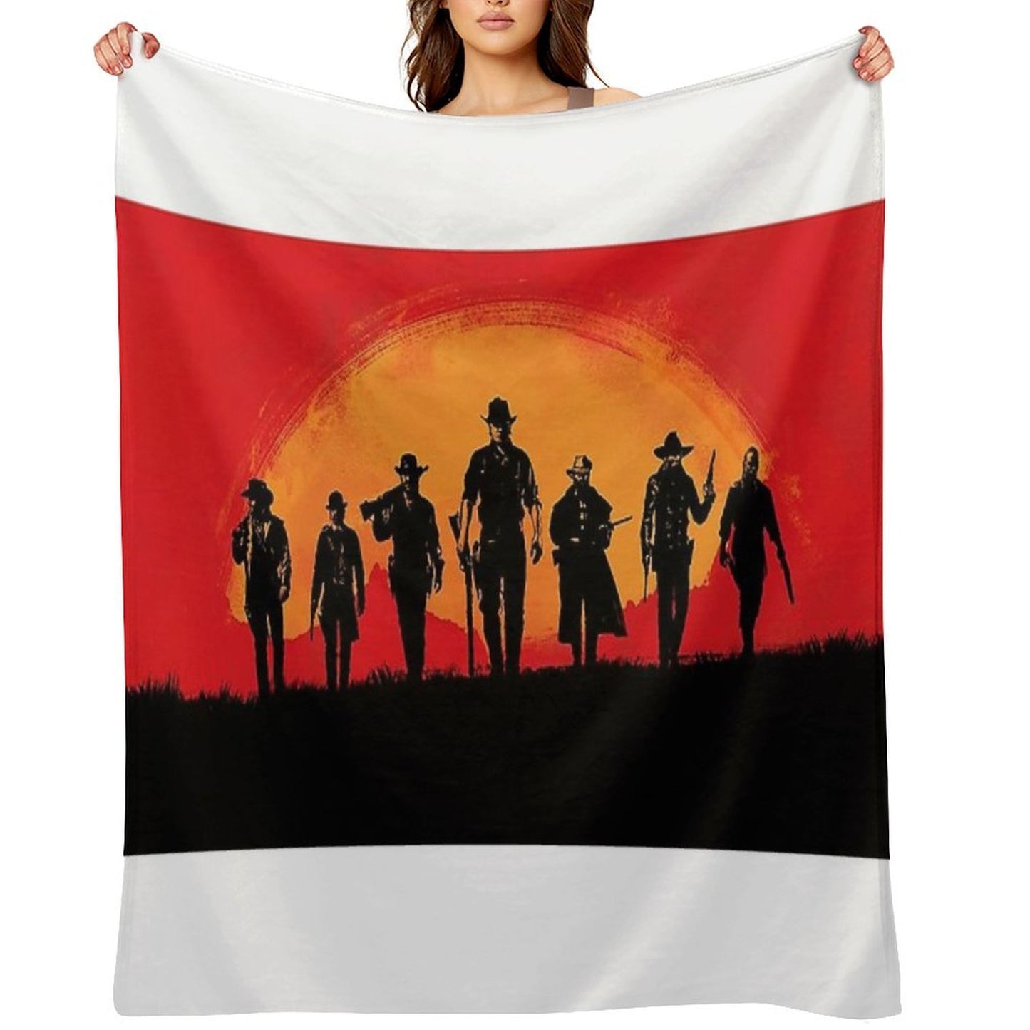 Beautiful Moon Throw Blanket