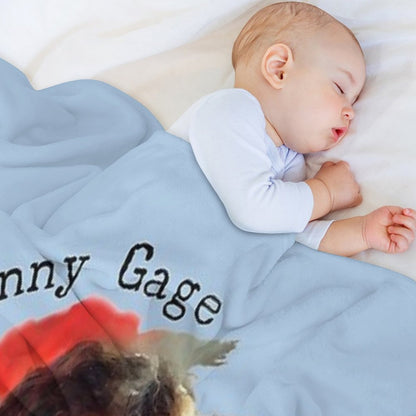 Johnny Gage TV Show Emergency! Throw Blanket