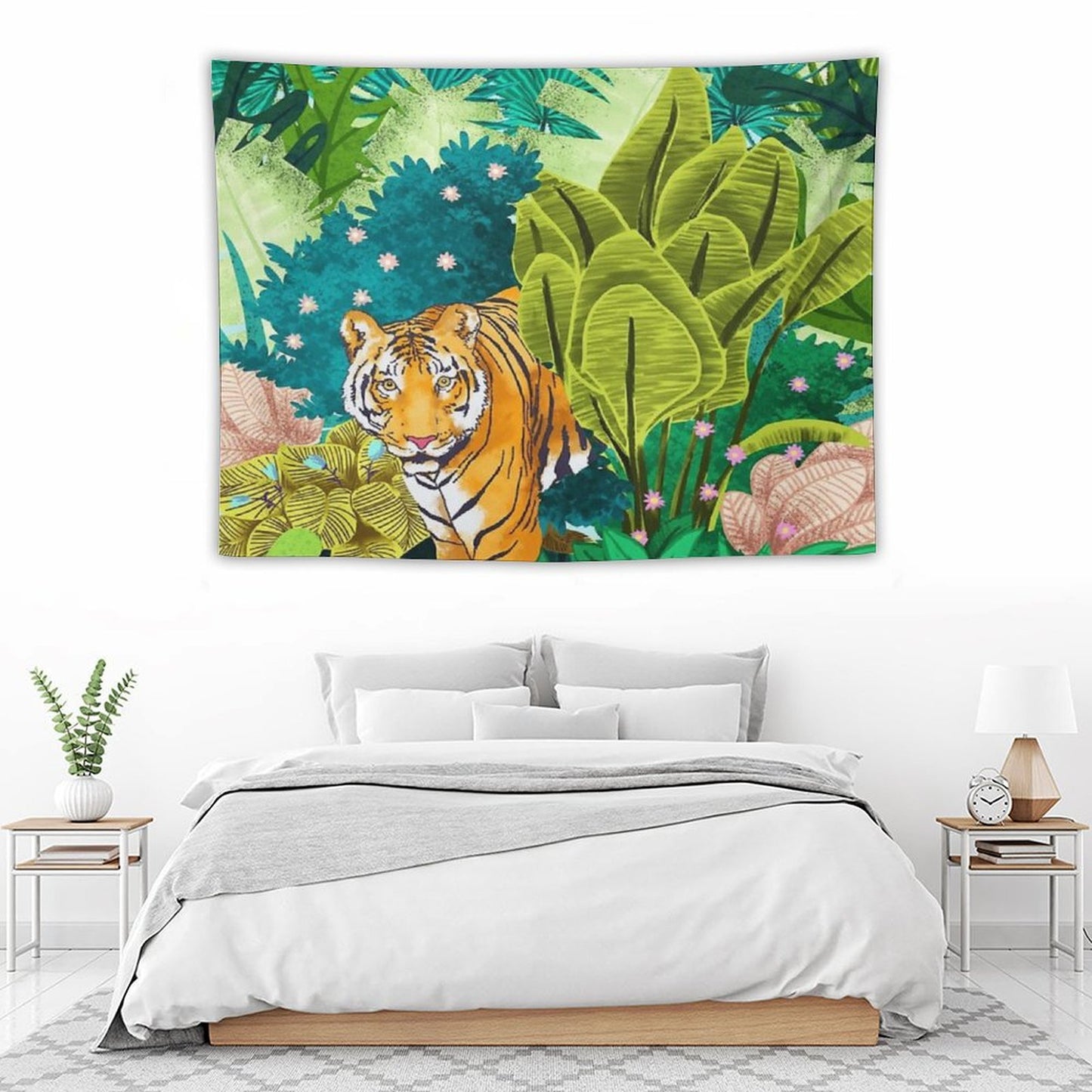 Jungle Tiger Tapestry
