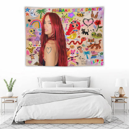 Karol Merch G Manana Sera Bonito Tapestry