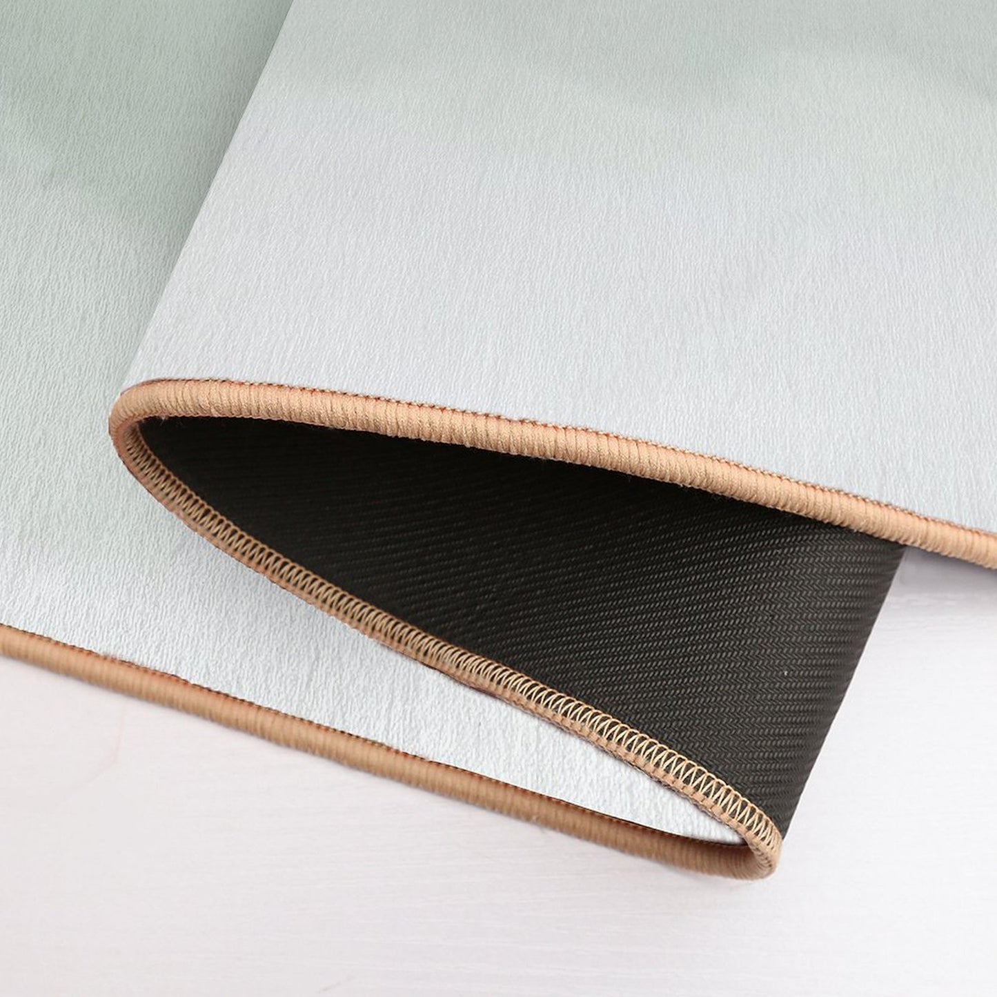 Sage Green Watercolor Ombre (sage Greenwhite) Bath Mat