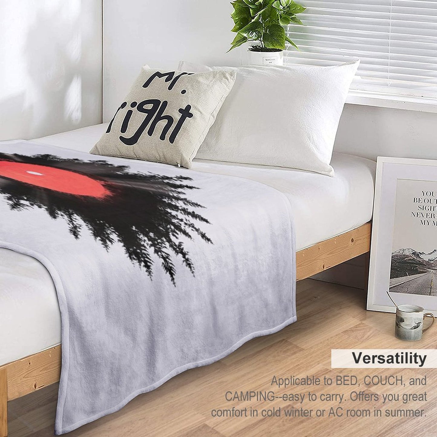 The Vinyl of My Life Throw Blanket