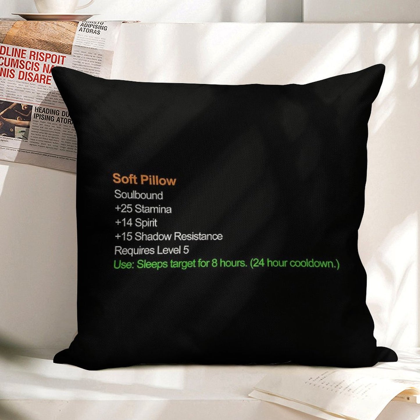 Legendary Soft Pillow Linen Throw Pillow Cover