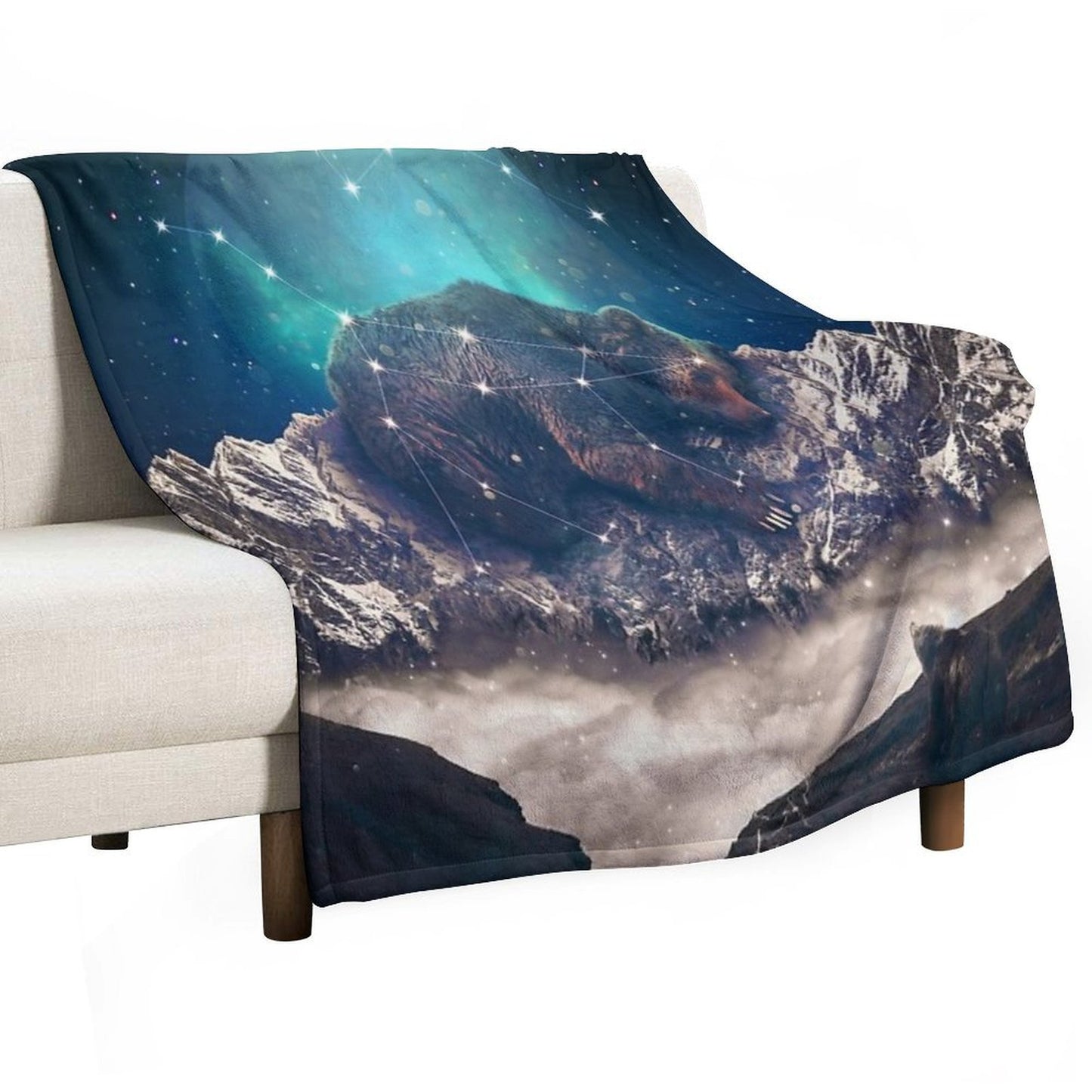 Under The Stars  Ursa Major Throw Blanket