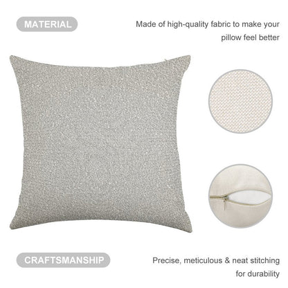 The Entire Bee Movie Script Linen Throw Pillow Cover