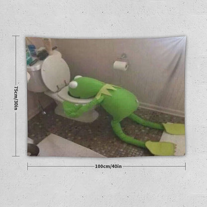 Party Kermit Tapestry