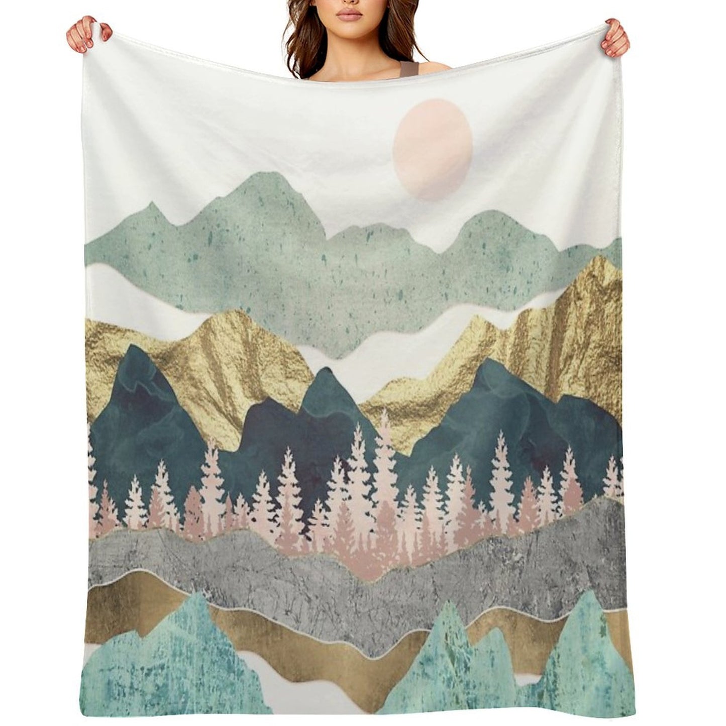 Summer Vista Throw Blanket