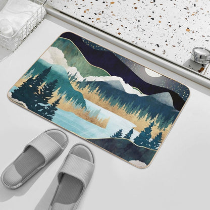 Star Lake Bath Mat