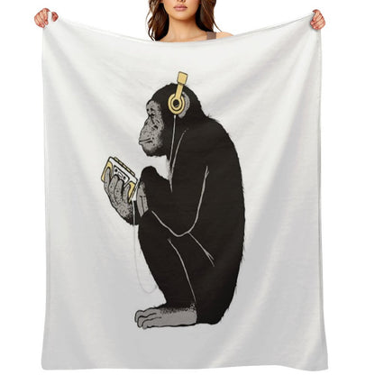 Monkey Business Throw Blanket
