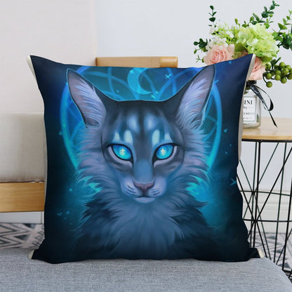 Warriors Jayfeather Linen Throw Pillow Cover