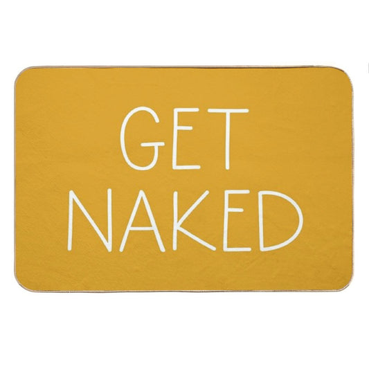 Get Naked Mustard Bath Mat