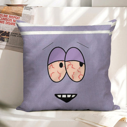 South Park - Towelie High Linen Throw Pillow Cover
