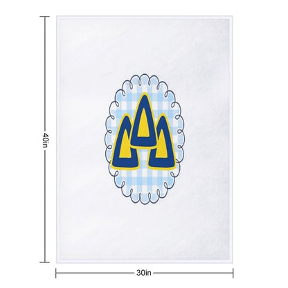 Delta Delta Delta Throw Blanket