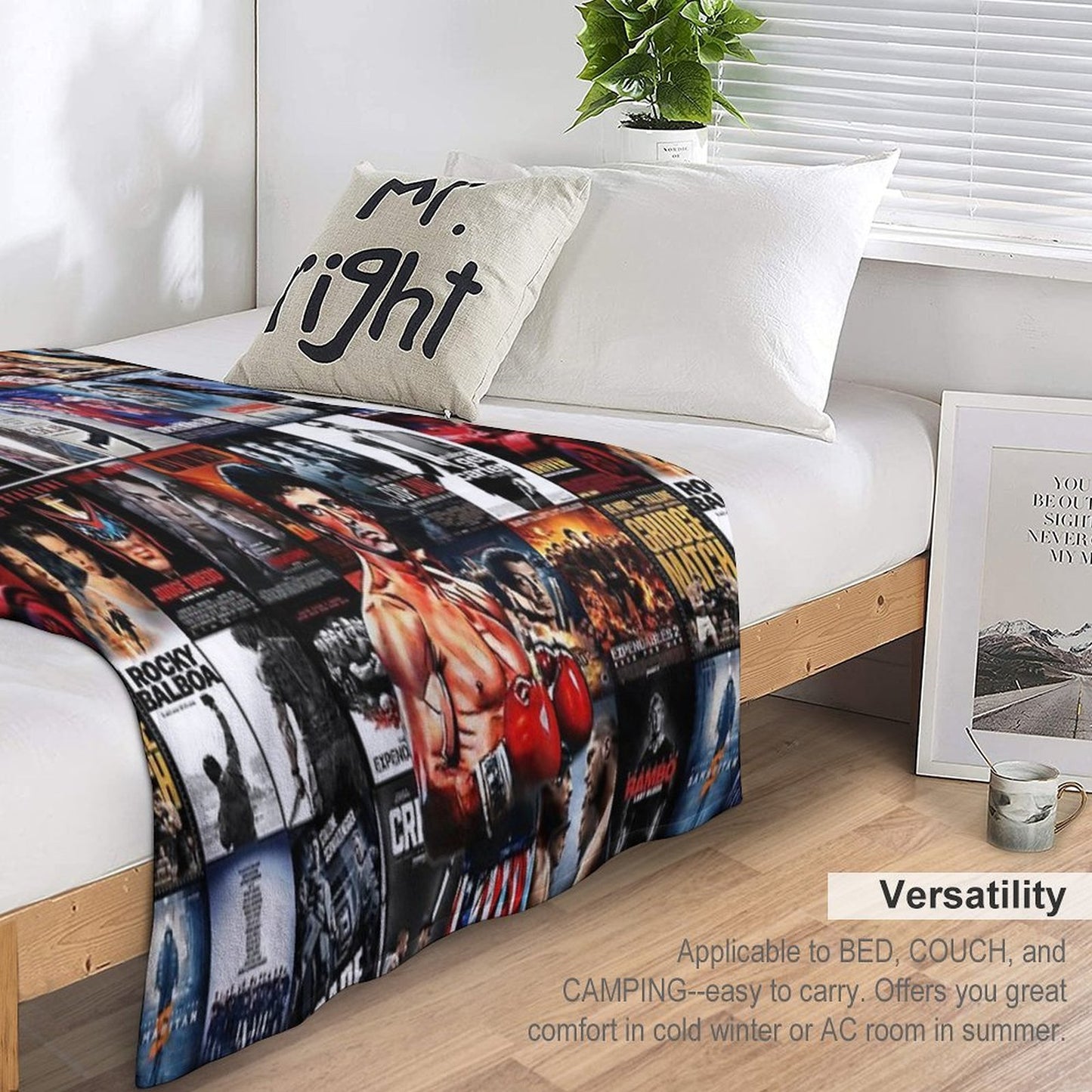 Sly Cinema Throw Blanket