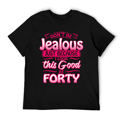 40th Birthday Gift Women 1978 Funny Bday Party Style  Trendy Pattern T-Shirt