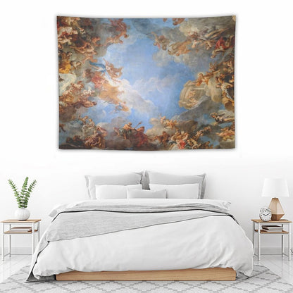 Fresco of Angels in The Palace of Versailles Tapestry
