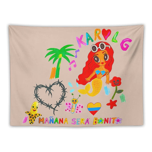 Manana Sera Bonito KAROL Merch G Tapestry