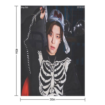 STRAY KIDS SEUNGMIN Throw Blanket