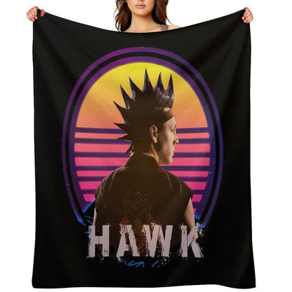 Hawk Shirt Throw Blanket