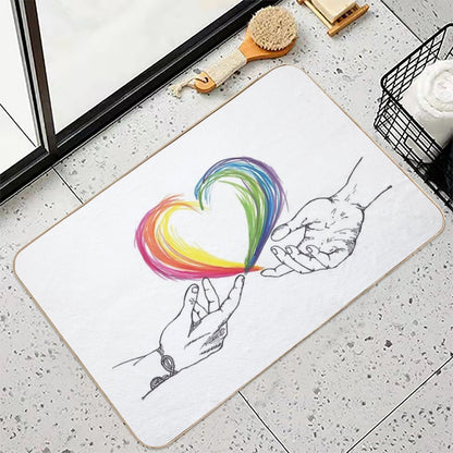 Love Is Equal (Harry And Louis) Bath Mat