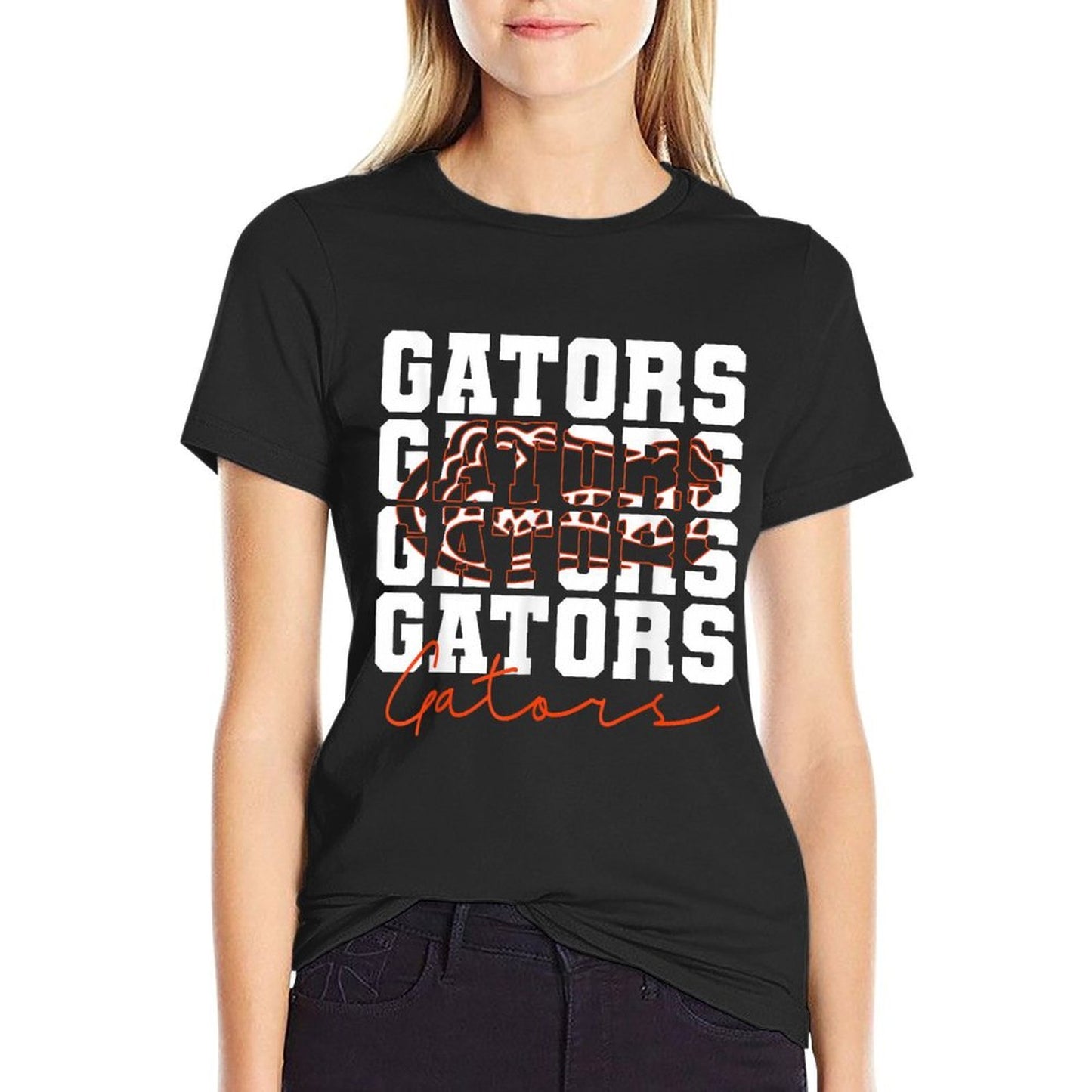 Gators Inspirational Design Gift For Men Women Girls Boys  Fade-proof Color T-Shirt
