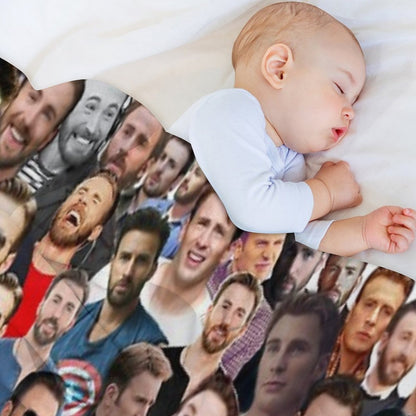 Chris Evans Throw Blanket