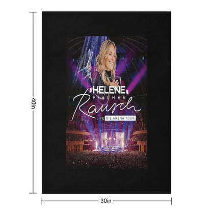 Helene Fischer - Rausch Live (Die Arena Tour) Album 2024 Throw Blanket