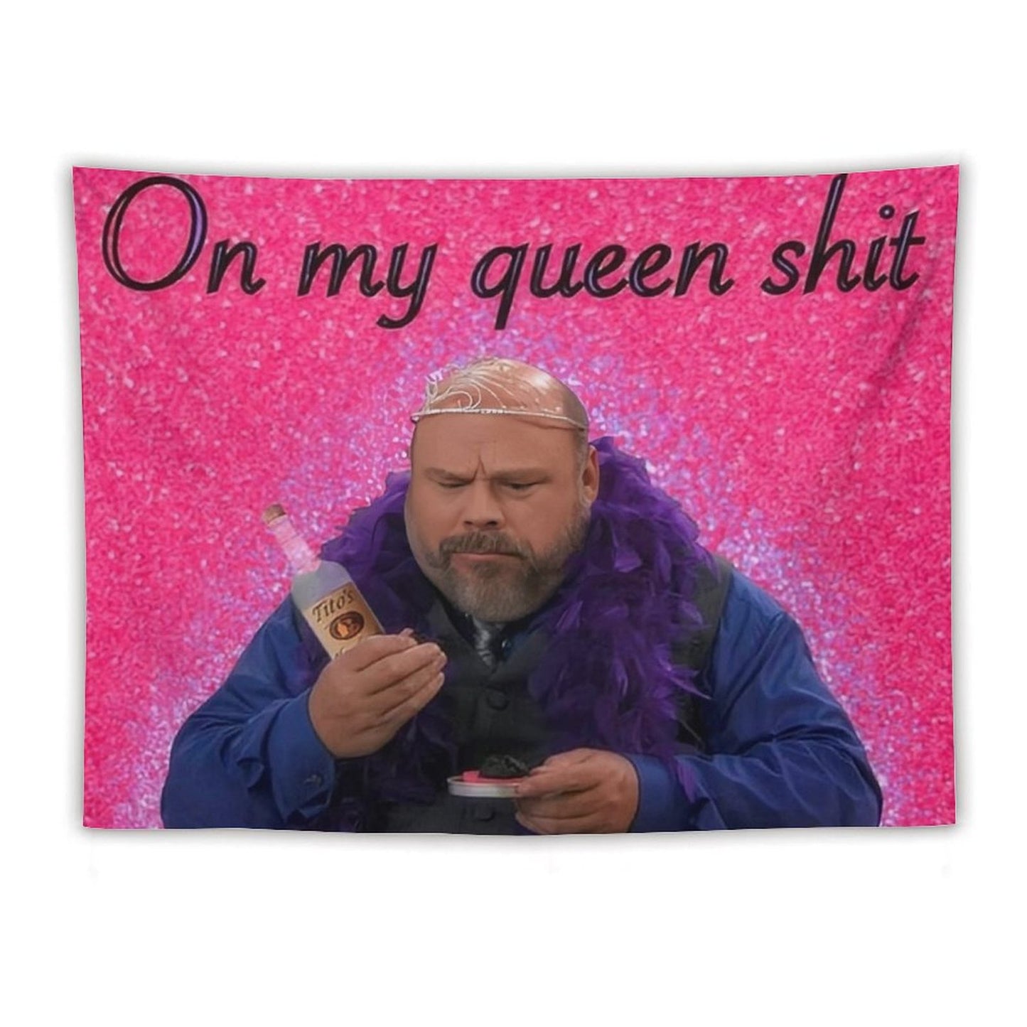 Bertram - On My Queen Shit Tapestry