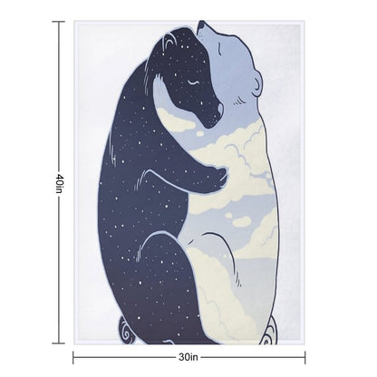 Day And Night Throw Blanket