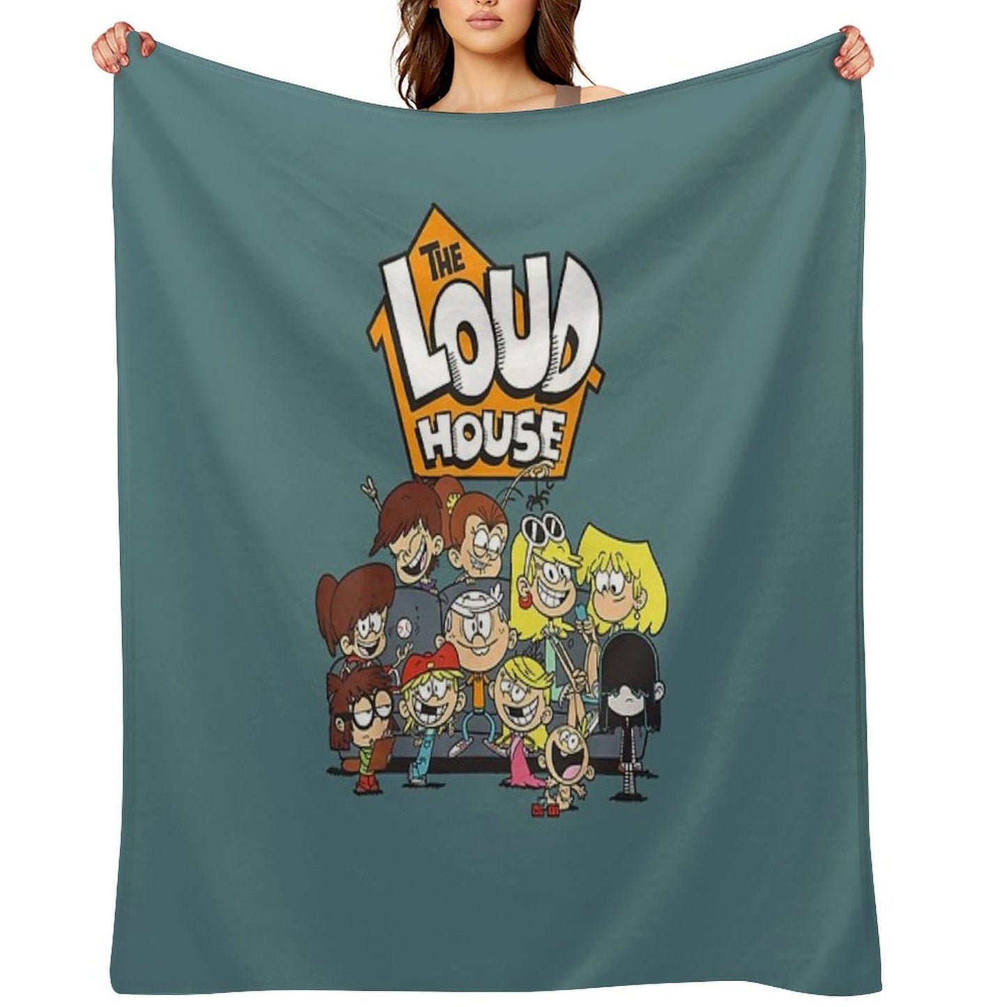 Nickelodeon The Loud House Character Throw Blanket