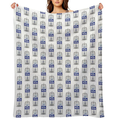 RESCHS PILSENER CAN Throw Blanket
