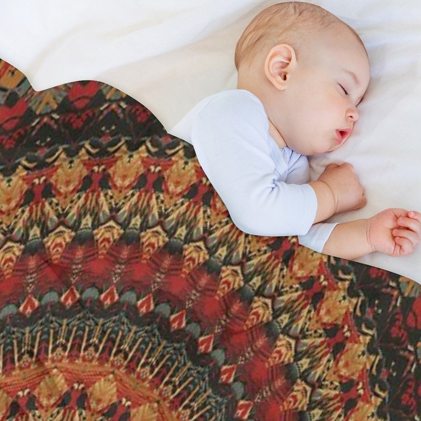 Mandala 128 Throw Blanket