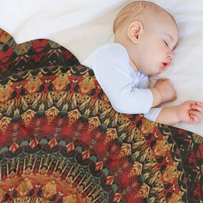 Mandala 128 Throw Blanket