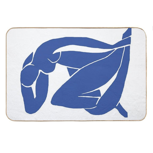 Henri Matisse Blue Nude II 1952 (Nu Bleu) Digital Art Print Bath Mat