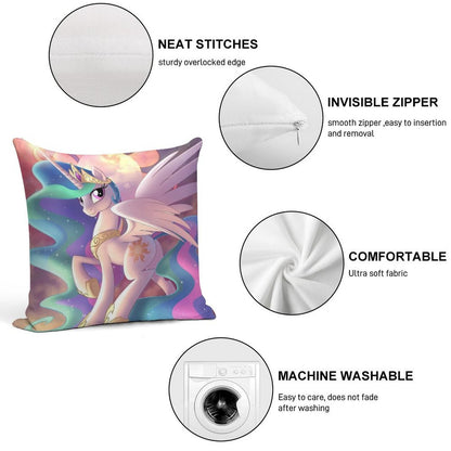 Deity of The Dawn Soft Fade-Resistant Throw Pillow