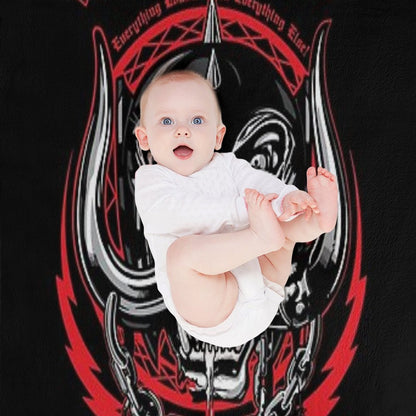 Rock N Roll 88motorhead Throw Blanket
