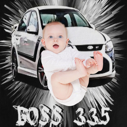 GT 335 Ford Falcon Throw Blanket