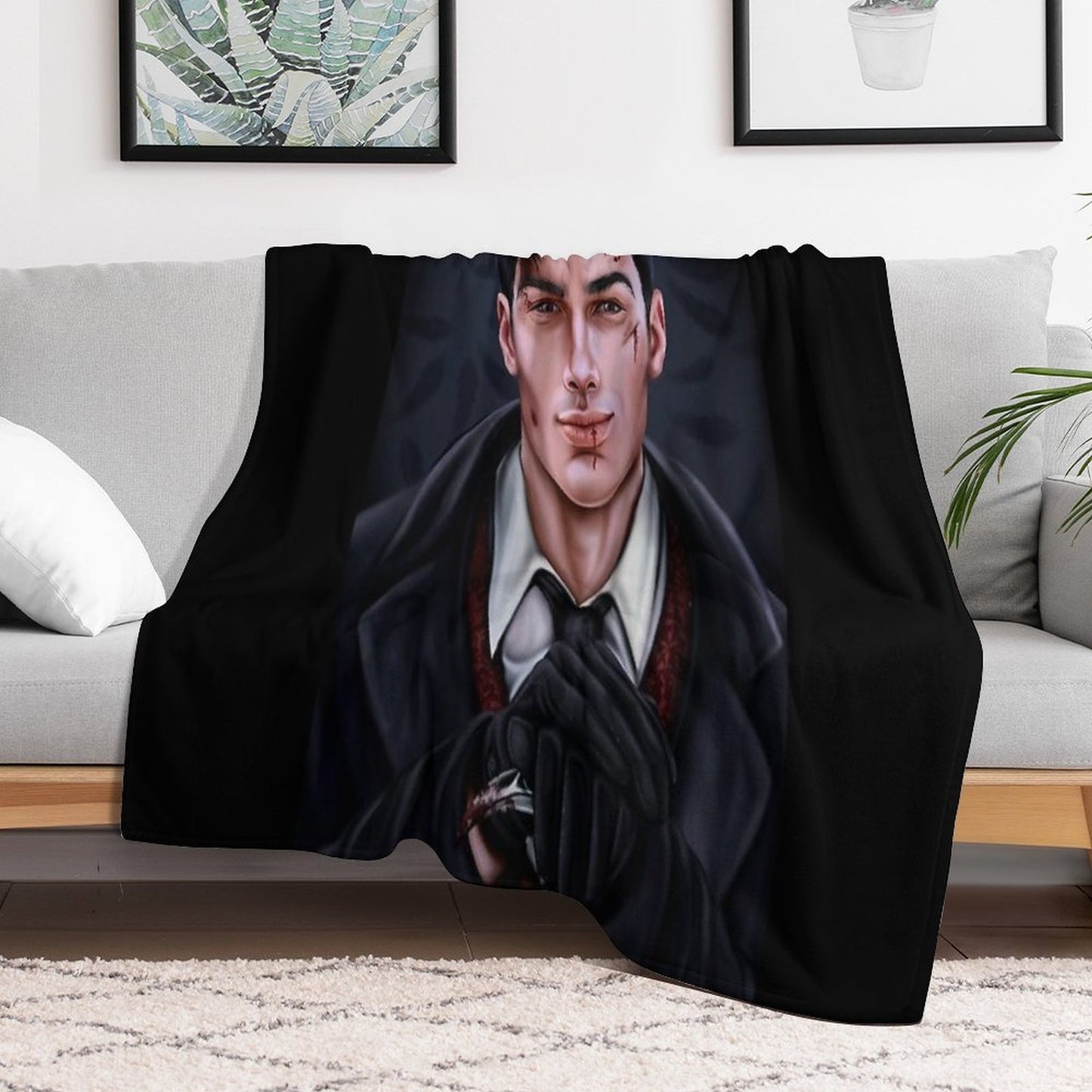 Kaz Brekker Throw Blanket