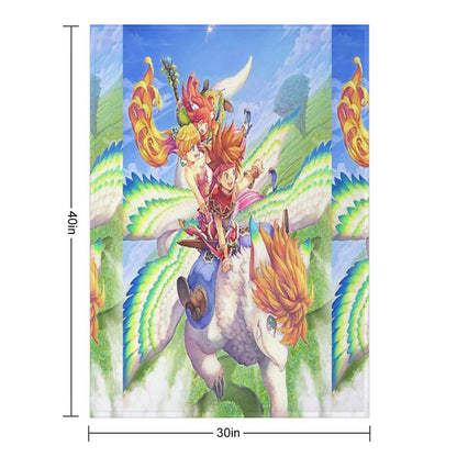 Fly Mana Throw Blanket