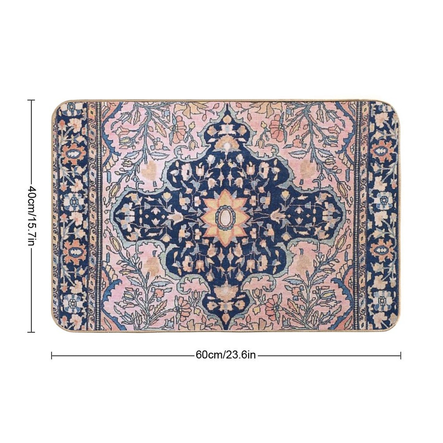 Sarouk  Antique West Persian Rug Print Bath Mat