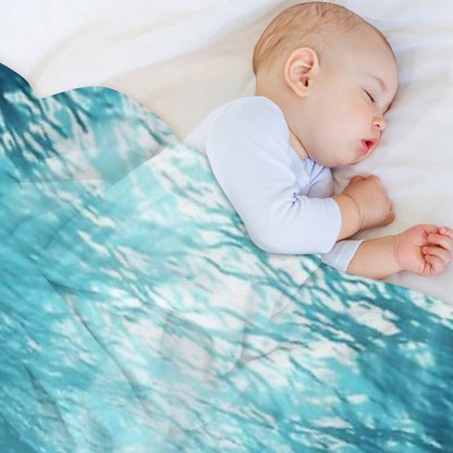 Look at Under The Sea Throw Blanket